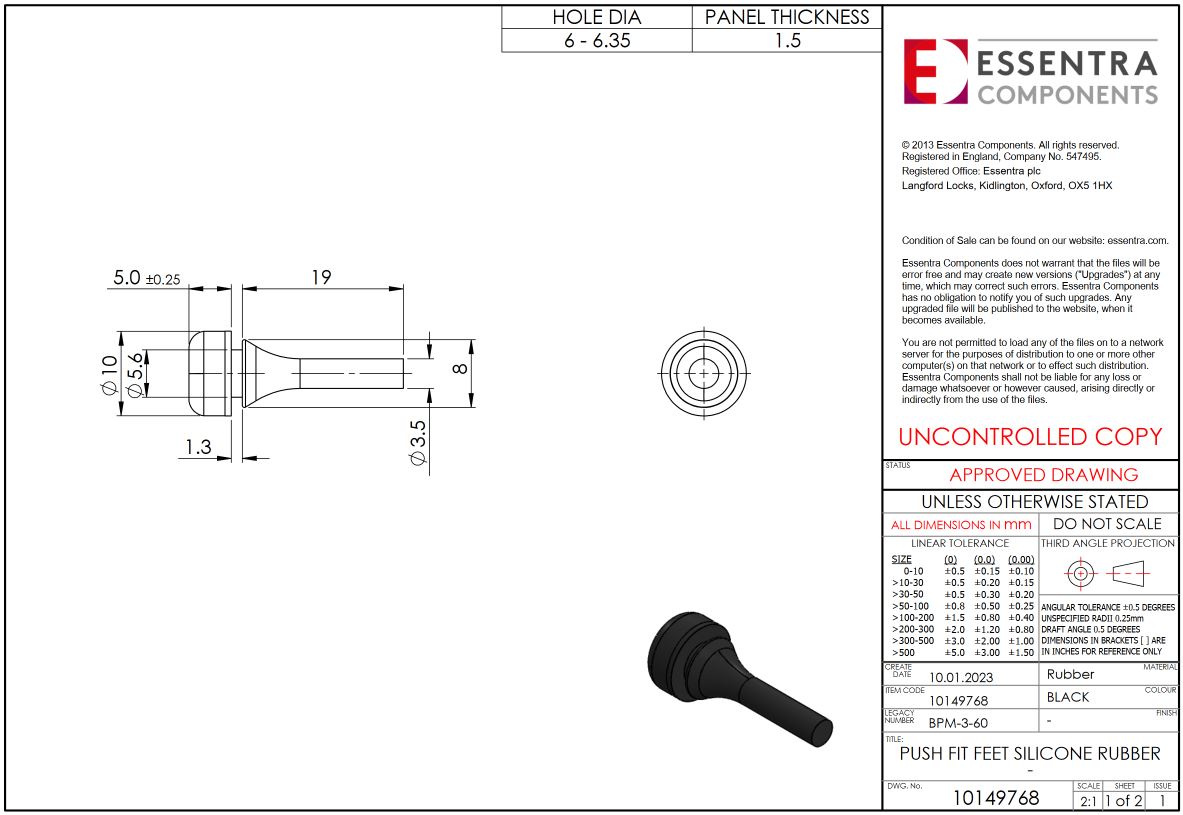BPM-3-60 Essentra