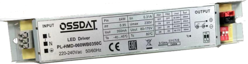 PL-HMD-060WB0350C NingBo Ossdat Electrical Co., Ltd.