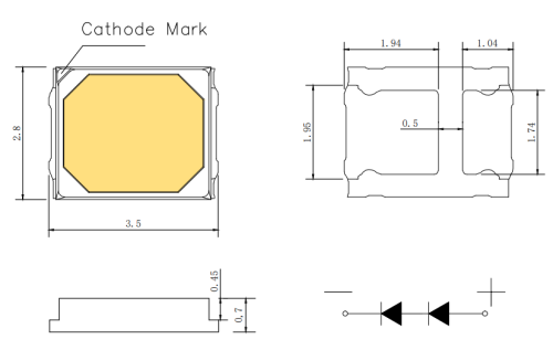 2835A06-50H10-2S-T8-LX ShineOn