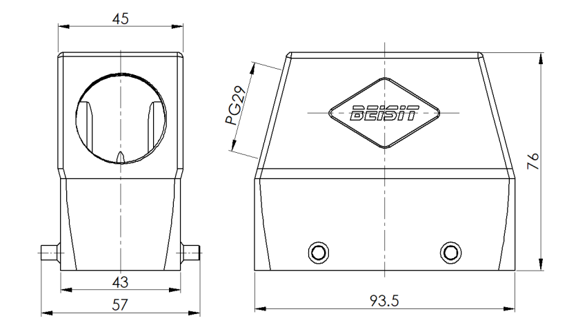 H16B-SOH-4P-PG29 Beisit Electric