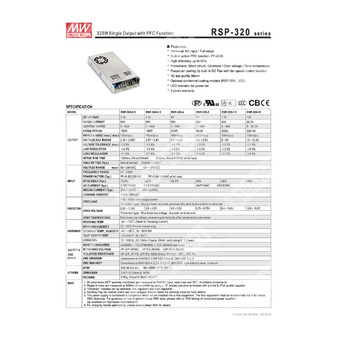 RSP-320-27 Mean Well