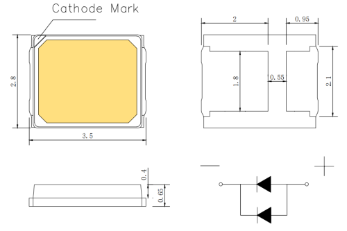 2835B03-32V02-2P-D22 ShineOn