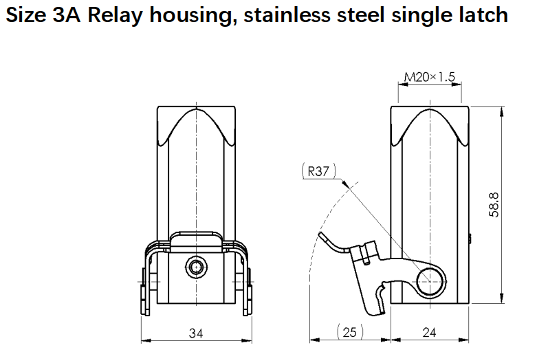 H3A-CTC-1LS-M20 Beisit Electric