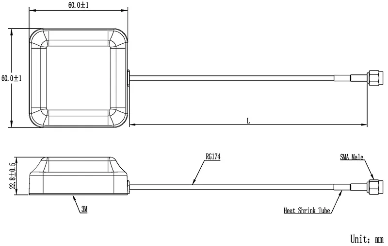 JCA231-300-01S-C-L2 JC Antenna (Jinchang)