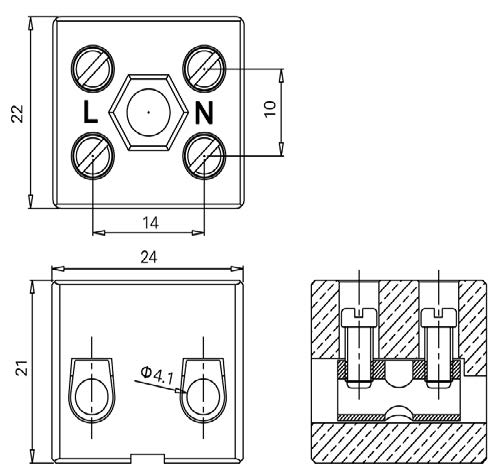 6 мм  TLB-800-02P-TS Н3 (промышленные нагреватели)