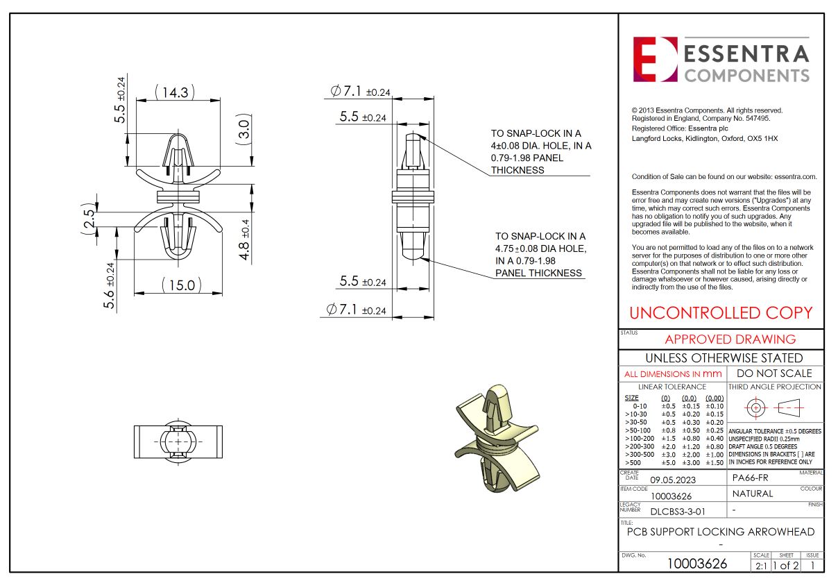DLCBS3-3-01 Essentra