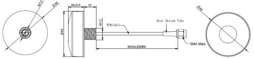 868-SMA-174-L3000 ROHO