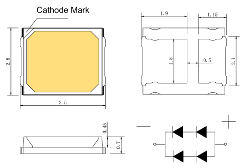 2835A06-50H10-2S2P-T13-LX ShineOn