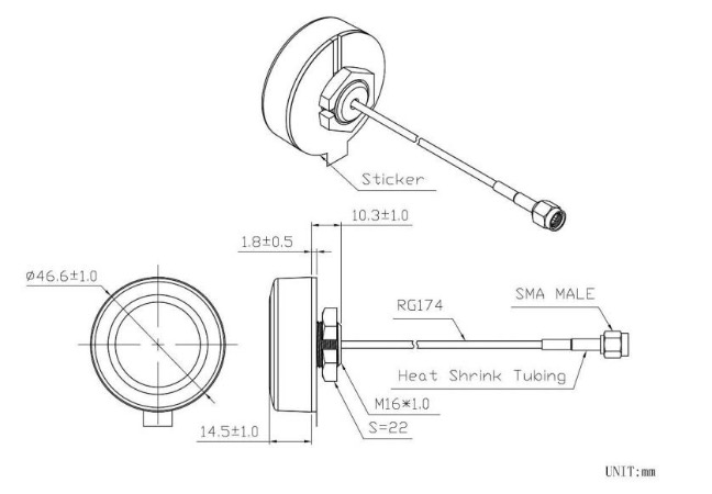JCG003-868 JC Antenna (Jinchang)