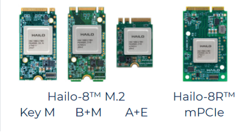 Hailo-8 2280 M key M,2 module Extended Temperature Hailo Technologies Ltd
