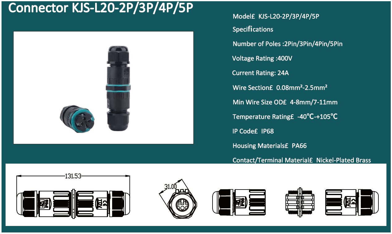 KJS-L20-3P SíGo Electronics Co., Ltd