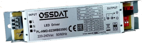 PL-HMD-023WB0350C NingBo Ossdat Electrical Co., Ltd.