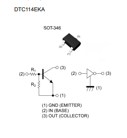 DTC114EKAT146 ROHM