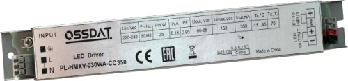 PL-HMXV-030WA-CC350 NingBo Ossdat Electrical Co., Ltd.