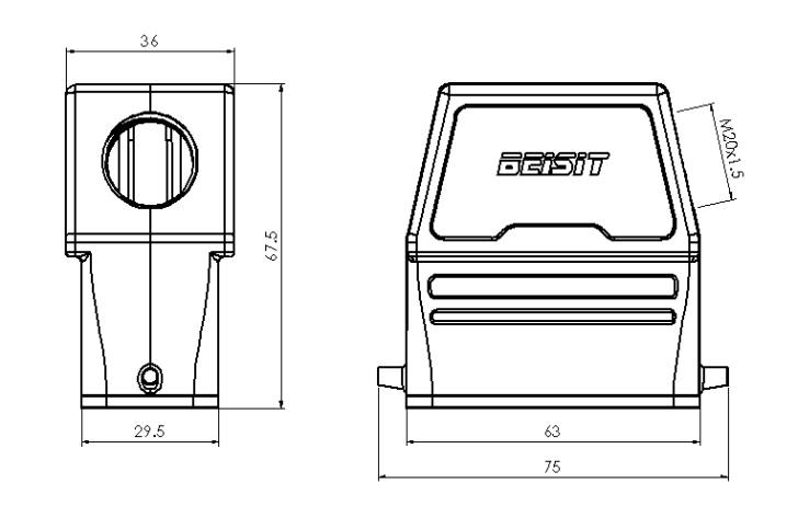 H10A-SO-2P-M20 Beisit Electric