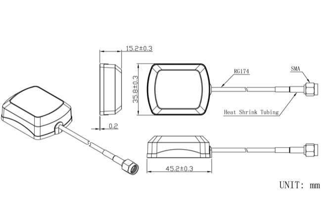 JCL002-300-01S-C JC Antenna (Jinchang)