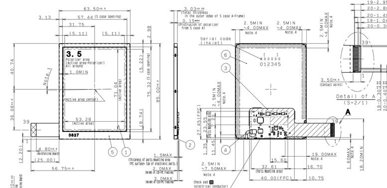 COM35H3P08ULC Ortustech