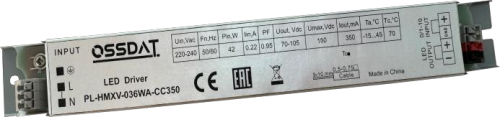 PL-HMXV-036WA-CC350 NingBo Ossdat Electrical Co., Ltd.
