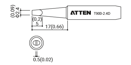T900-2.4D Atten