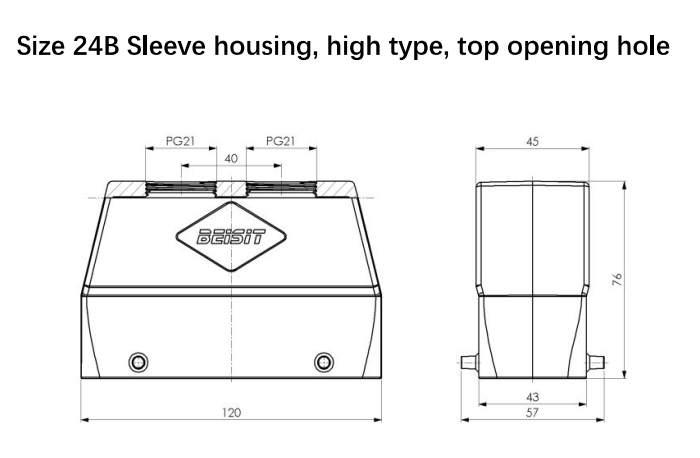 H24B-TOH-4P-2PG21 Beisit Electric
