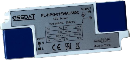 PL-HPG-016WA0350C NingBo Ossdat Electrical Co., Ltd.