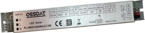 PL-HMXV-054WA-CC350 NingBo Ossdat Electrical Co., Ltd.