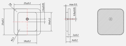 AGR7113-2525AS0 Allystar