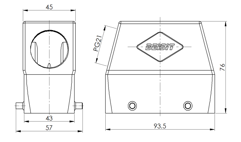H16B-SOH-4P-PG21 Beisit Electric