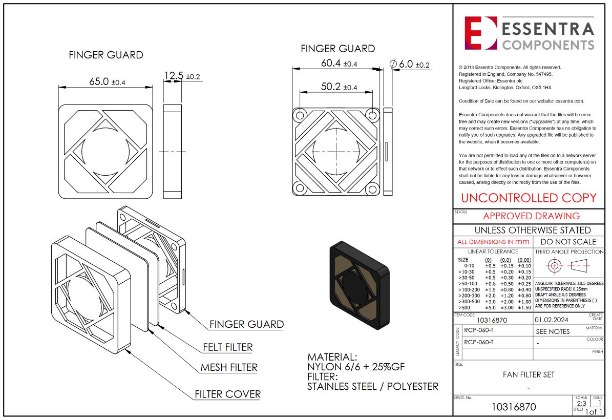 RCP-060-T Essentra