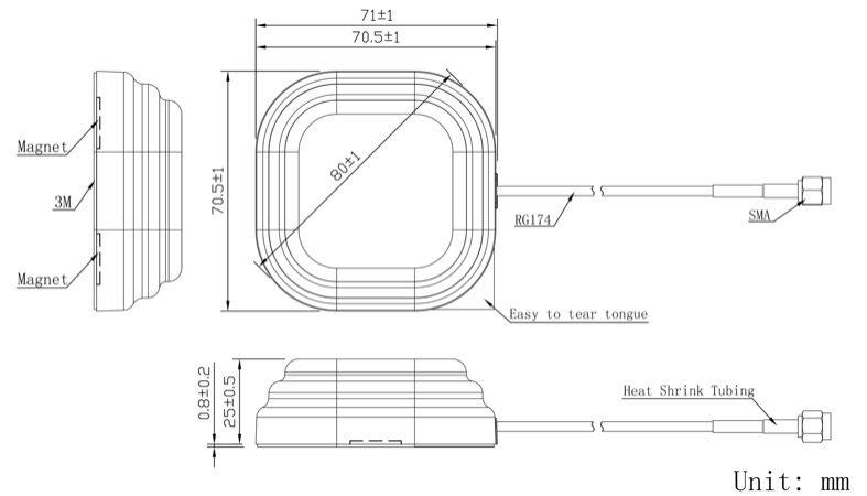 JCA241-300-01S-C JC Antenna (Jinchang)